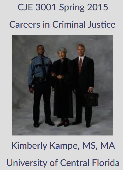 Careers in Criminal Justice Logo